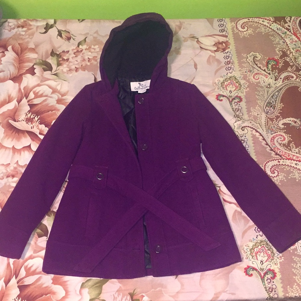 Purple coat